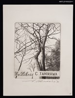 藏品(藏書票—枯木)的圖片