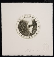 藏品(藏書票—花之少女)的圖片