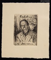 藏品(藏書票—人像)的圖片