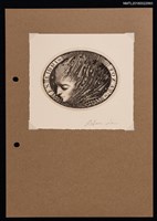 藏品(藏書票—海藻人頭)的圖片