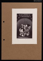 藏品(藏書票—犬張子)的圖片