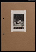 藏品(藏書票—雪夜小屋)的圖片