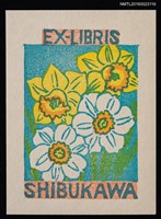 藏品(藏書票—水仙花)的圖片