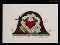 藏品(藏書票— A Couple（同林鳥）)的圖片