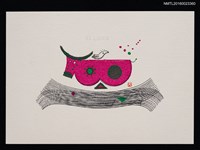 藏品(藏書票—牛)的圖片