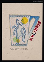 藏品(藏書票—ネコマグ（貓咪馬克杯）)的圖片