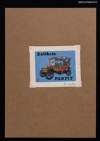 藏品(藏書票—四輪篷車)的圖片