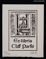 藏品(藏書票—西方印刷機具)的圖片