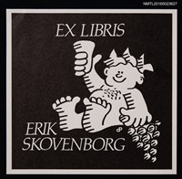 藏品(藏書票—舉杯邀酒)的圖片