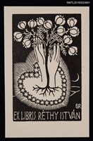 藏品(藏書票—愛之花)的圖片