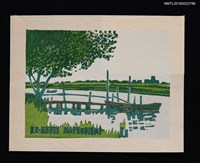 藏品(藏書票—矢切の渡し（春）)的圖片