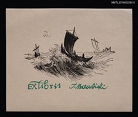 藏品(藏書票—ゼットラソドの釣舟)的圖片