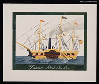 藏品(藏書票—外輪船)的圖片