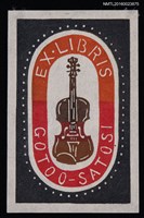 藏品(藏書票—提琴)的圖片