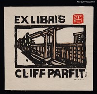 藏品(藏書票—日式古街道)的圖片