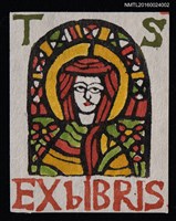 藏品(藏書票—ステンドグラス（彩繪玻璃）)的圖片