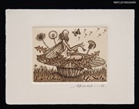 藏品(藏書票—麦藁帽子 • 初夏)的圖片