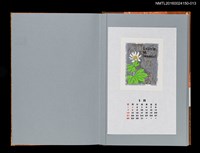 藏品(藏書票曆——雪割草（ユキワリイチゲ）)的圖片