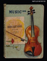 藏品(義大利民謠等樂譜、簡譜、歌詞（Music Book筆記本）)的圖片