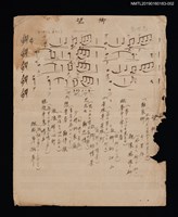 藏品(望鄉填詞樂譜)的圖片