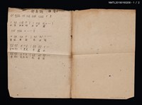 藏品(都馬調（雜嘴仔）填詞簡譜；無題名：整個是傾國傾世...簡譜)的圖片