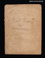 藏品(Wild Rose填詞樂譜)的圖片