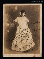 藏品(關屋敏子簽名照)的圖片