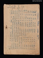 藏品(音樂的概念；讀譜法（上）；基本練習；視唱；我現在要出征等11首歌詞簡譜（油印本）)的圖片