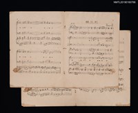 藏品(月出歌歌詞樂譜；靜女歌歌詞樂譜)的圖片