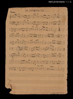 藏品(La Cu mparsita樂譜；Love's Gone樂譜)的圖片