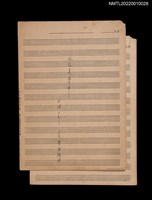 藏品(永在美夢中（合唱三部）樂譜；永在美夢中樂譜及歌詞)的圖片