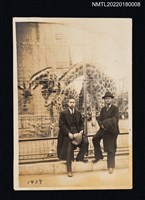 藏品(王鵬程與三子德純於上野動物園合影)的圖片