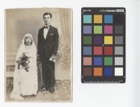 藏品(西式婚紗合影肖像)的圖片