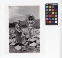 藏品(〈郎靜山與美女〉)的圖片