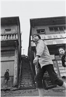 藏品(〈九份街上〉)的圖片