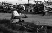 藏品(〈補漁網〉)的圖片