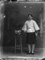 藏品(竹東寫真館玻璃版底片336)的圖片