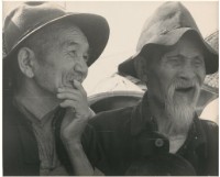 藏品(〈臺灣寫實：二老者〉)的圖片