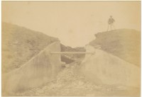 藏品(漁翁島上受到攻擊之清防禦工事)的圖片