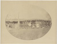 藏品(19世紀臺灣歷史影像：一群清朝官員在南岬)的圖片