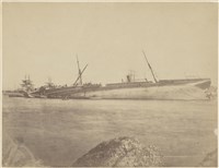 藏品(19世紀臺灣歷史影像：Wreck Laptek，基隆附近)的圖片