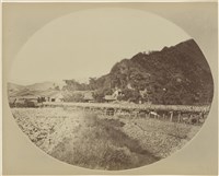 藏品(19世紀臺灣歷史影像：引水道，台北景美)的圖片