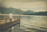 藏品(湖邊小憩)的圖片