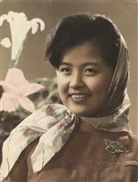 藏品(彩繪女子寫真-5)的圖片