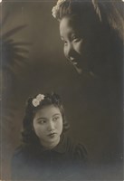 藏品(雙重曝光女子肖像)的圖片