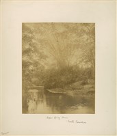 藏品(礦泉小溪（礦港溪），位北福爾摩沙的淡水與北投間)的圖片