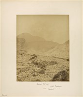 藏品(硫磺礦位於北福爾摩沙淡水附近（北投），後方即紗帽山)的圖片