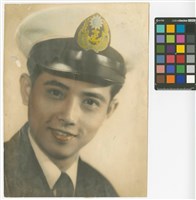 藏品(軍帽男子肖像)的圖片