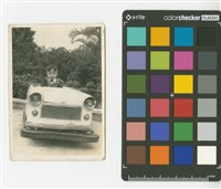 藏品(幼年施純全與玩具車2張)的圖片