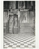 藏品(木構建築、地磚、春聯福春)的圖片